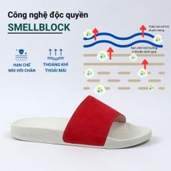 Dép quai ngang Cam da cừu HISHOO U111