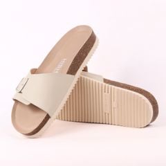 Dép đế trấu birken bé trai bé gái 1 khoá premium HISHOO B113
