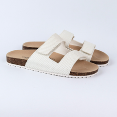 Dép đế trấu birken xé dán Da Vẩy Rồng HISHOO M105