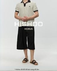 Dép đế trấu birken quai ngang xé dán premium HISHOO B105