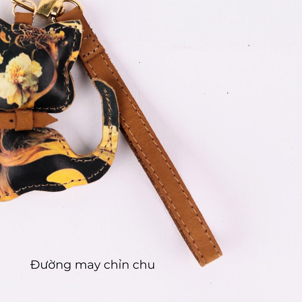 Móc khóa Charm [Uyển Lan Ảnh] phụ kiện gắn túi xách, móc chìa khóa Hishoo C002