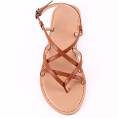 Giày Sandal Nữ Quai hậu Xỏ Ngón Dây Mảnh Hishoo S022