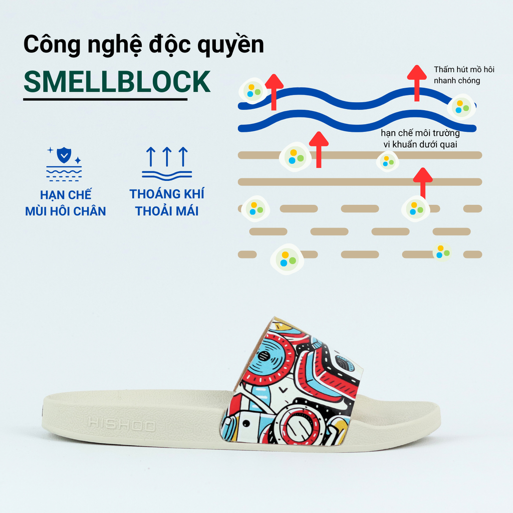Dép quai ngang da bò lộn Xứ Sở Máy Ảnh HISHOO U112