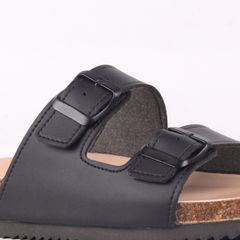 Dép đế trấu birken bé trai bé gái 2 khoá premium HISHOO B093