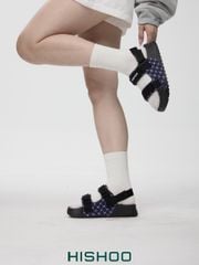 Giày Đi Học Sandal Monogram HISHOO S131