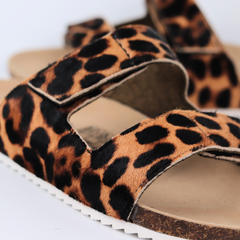 Dép đế trấu birken xé dán Beo Cowhide HISHOO M105