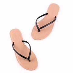 Dép Lê Nữ Xỏ Ngón Đế Bệt Quai Hoạ Tiết Thổ Cẩm HISHOO S070