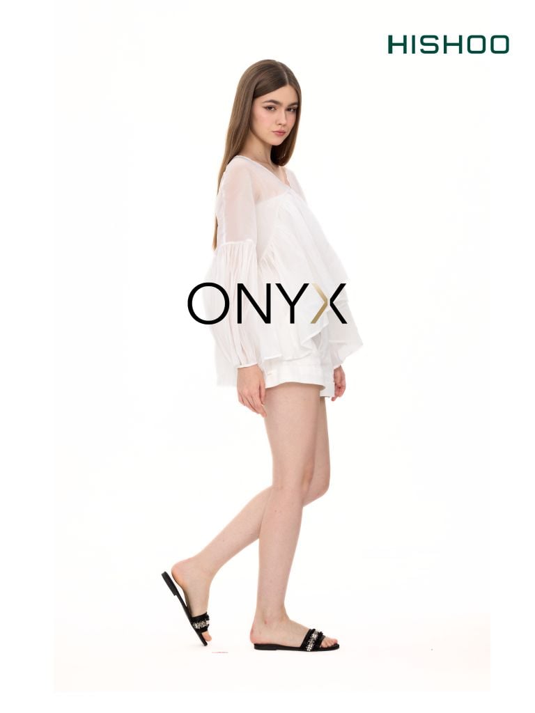 Dép Lê Nữ Đế Bệt Quai Ngang Đính Đá Có Bigsize HISHOO S063