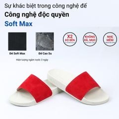 Dép quai ngang Cam da cừu HISHOO U111