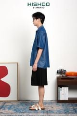 Dép đế trấu birken quai ngang xỏ ngón HISHOO S098