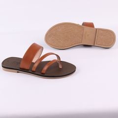 Dép Lê Nữ Xỏ Ngón Đế Bệt Quai Ngang có Bigsize HISHOO S035