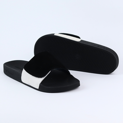 Dép quai ngang da bò Xé dán HISHOO U115