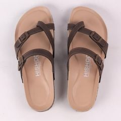 Dép đế trấu birken xỏ ngón premium HISHOO B098