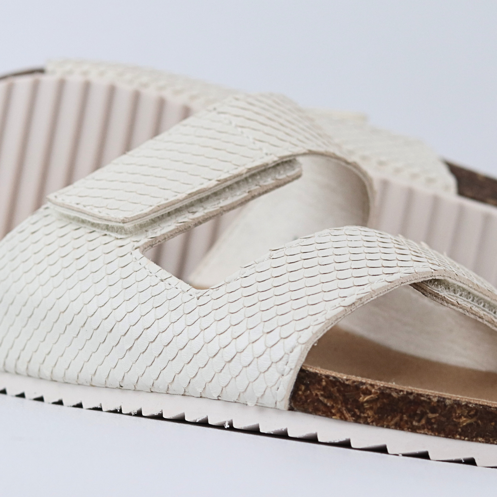 Dép đế trấu birken xé dán Da Vẩy Rồng HISHOO M105