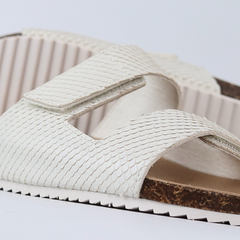 Dép đế trấu birken xé dán Da Vẩy Rồng HISHOO M105