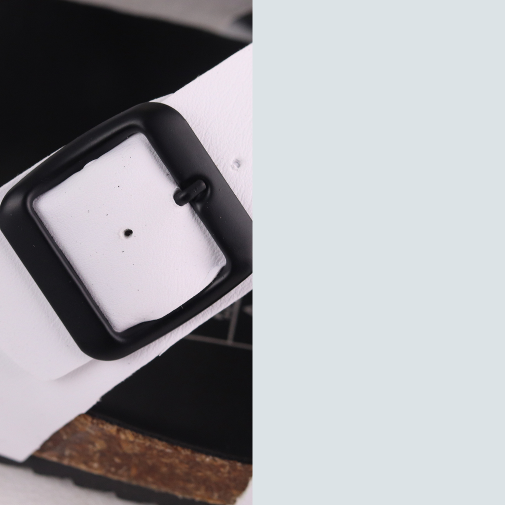 Dép đế trấu birken quai ngang chéo [CÓ KHOÁ] HISHOO S096