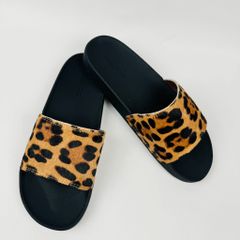 Dép quai ngang da bò Beo Cowhide HISHOO U555