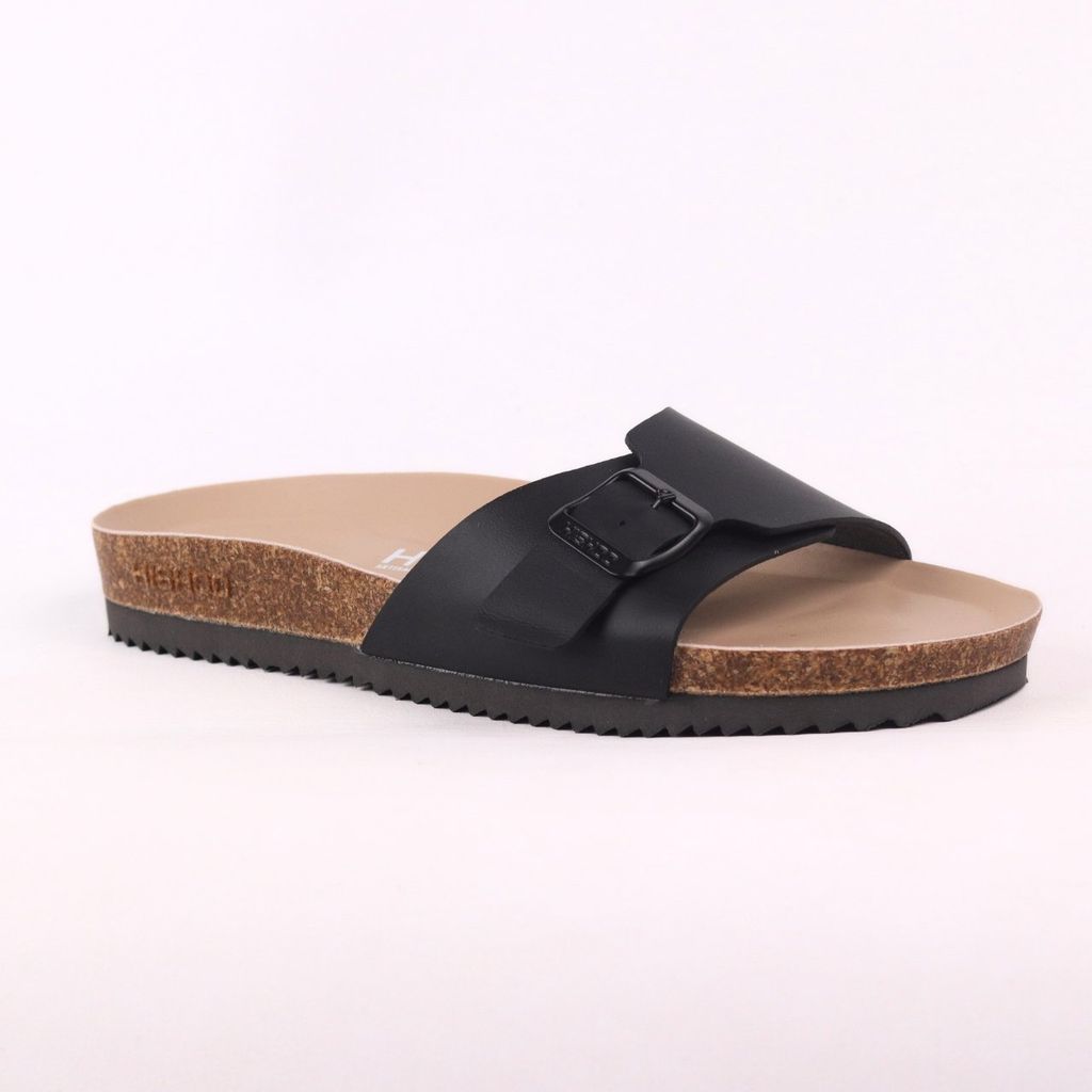 Dép đế trấu birken bé trai bé gái 1 khoá premium HISHOO B113