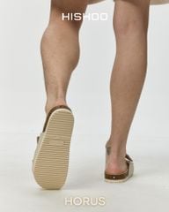 Dép đế trấu birken 2 khoá premium HISHOO B093