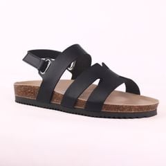Dép đế trấu birken sandal chữ H premium HISHOO B115