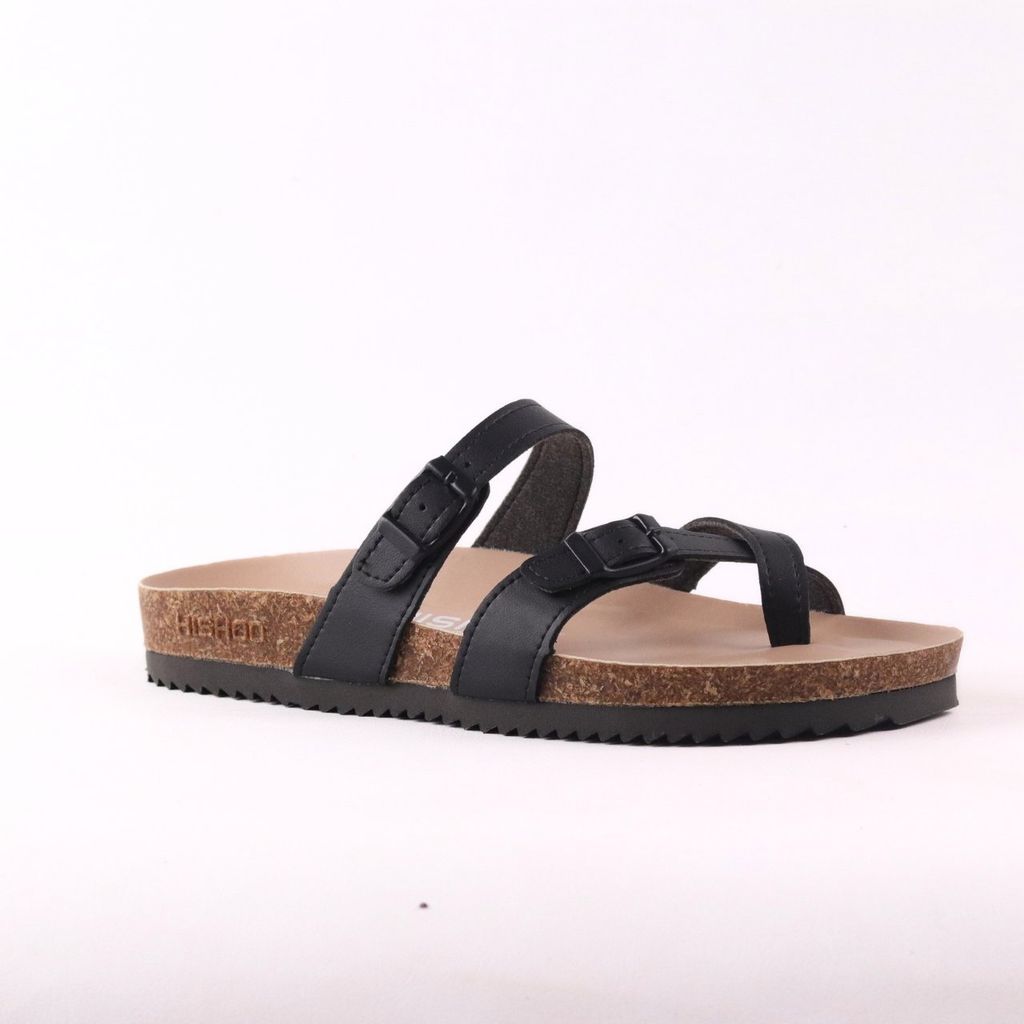 Dép đế trấu birken bé trai bé gái  xỏ ngón premium HISHOO B098