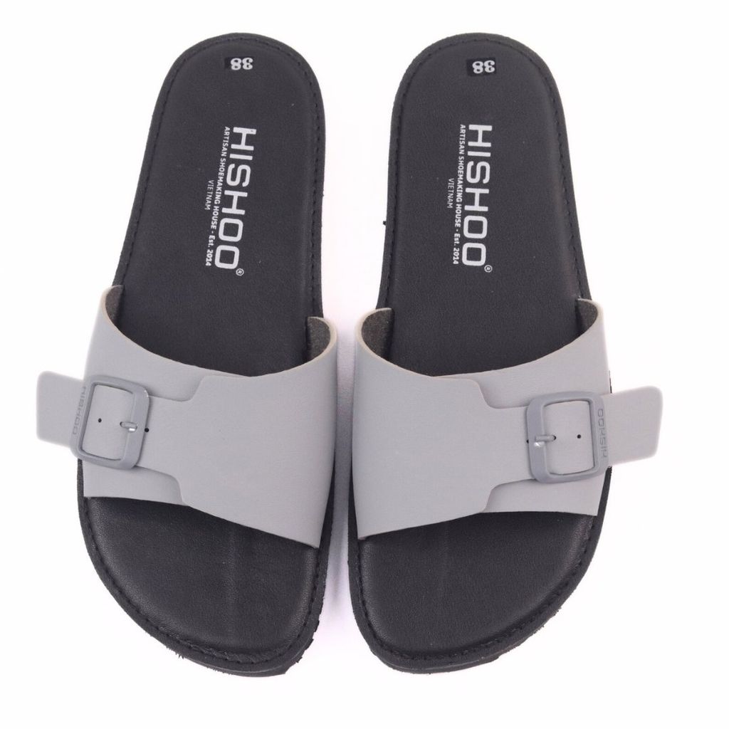 Dép lê bệt Daily Trek Sandals (sandal đi bộ đường dài) Nam 1 khoá lót da premium Felix HISHOO P113