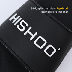 Dép quai ngang quai nhựa Đen HISHOO N112