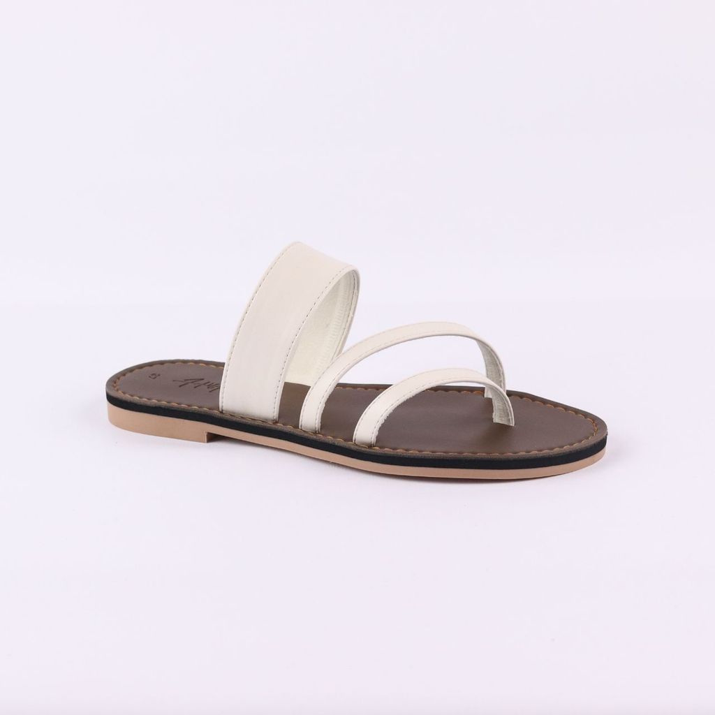 Dép Lê Nữ Xỏ Ngón Đế Bệt Quai Ngang có Bigsize HISHOO S035