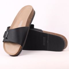 Dép đế trấu birken bé trai bé gái 1 khoá premium HISHOO B113