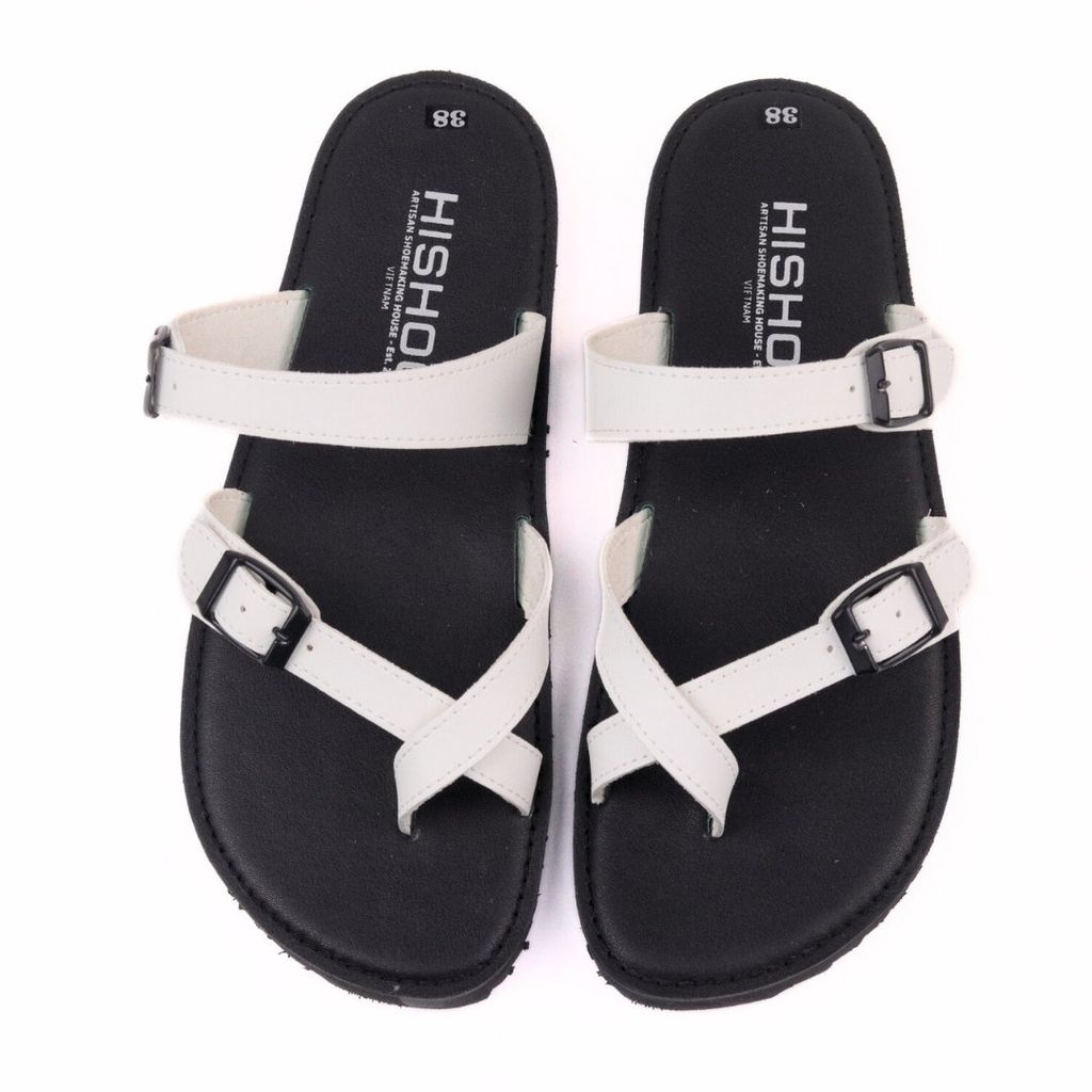 Dép lê bệt Daily Trek sandal (sandal đi bộ đường dài) Nam xỏ ngón lót da premium Felix HISHOO P098