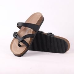 Dép đế trấu birken xỏ ngón premium HISHOO B098