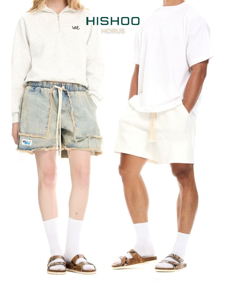 Dép đế trấu birken 2 khoá Nâu Vân Rắn premium HISHOO B093