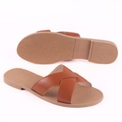 Dép Lê Nữ Đế Bệt Quai Chéo HISHOO S058