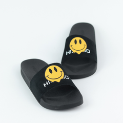 Dép quai ngang da bò lộn Smiley HISHOO U112