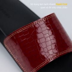 Dép quai ngang Đỏ Vẩy Rồng HISHOO U117