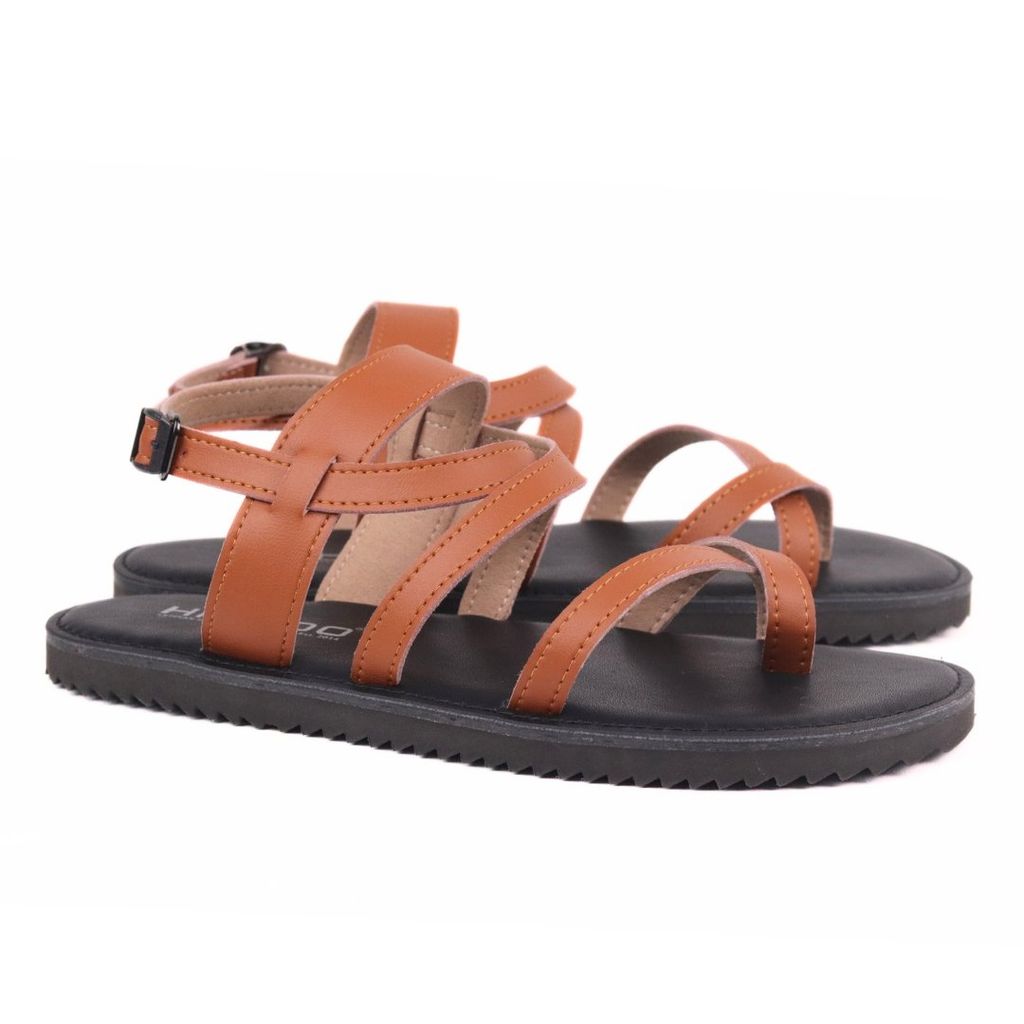Dép Sandal Daily Trek sandal (sandal đi bộ đường dài) Nam quai chéo lót da premium Felix HISHOO P030