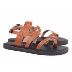Dép Sandal Daily Trek sandal (sandal đi bộ đường dài) Nam quai chéo lót da premium Felix HISHOO P030