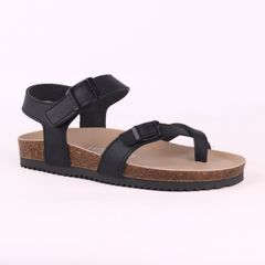 Dép đế trấu birken bé trai bé gái sandal quai ngang xỏ ngón premium HISHOO B118