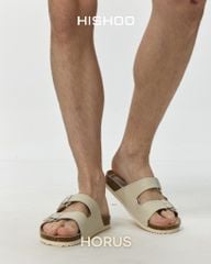 Dép đế trấu birken 2 khoá premium HISHOO B093