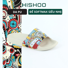 Dép quai ngang da bò lộn Xứ Sở Đồ Đạc HISHOO U112