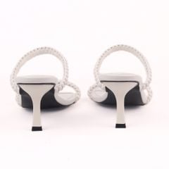 Giày Cao Gót 7cm Quai Ngang Gót Nhọn Hishoo S003