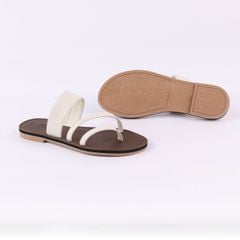 Dép Lê Nữ Xỏ Ngón Đế Bệt Quai Ngang có Bigsize HISHOO S035