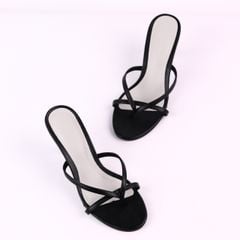 Giày Cao Gót Cao 7cm Quai Mảnh Hishoo S016