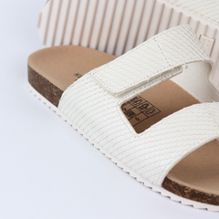Dép đế trấu birken xé dán Da Vẩy Rồng HISHOO M105