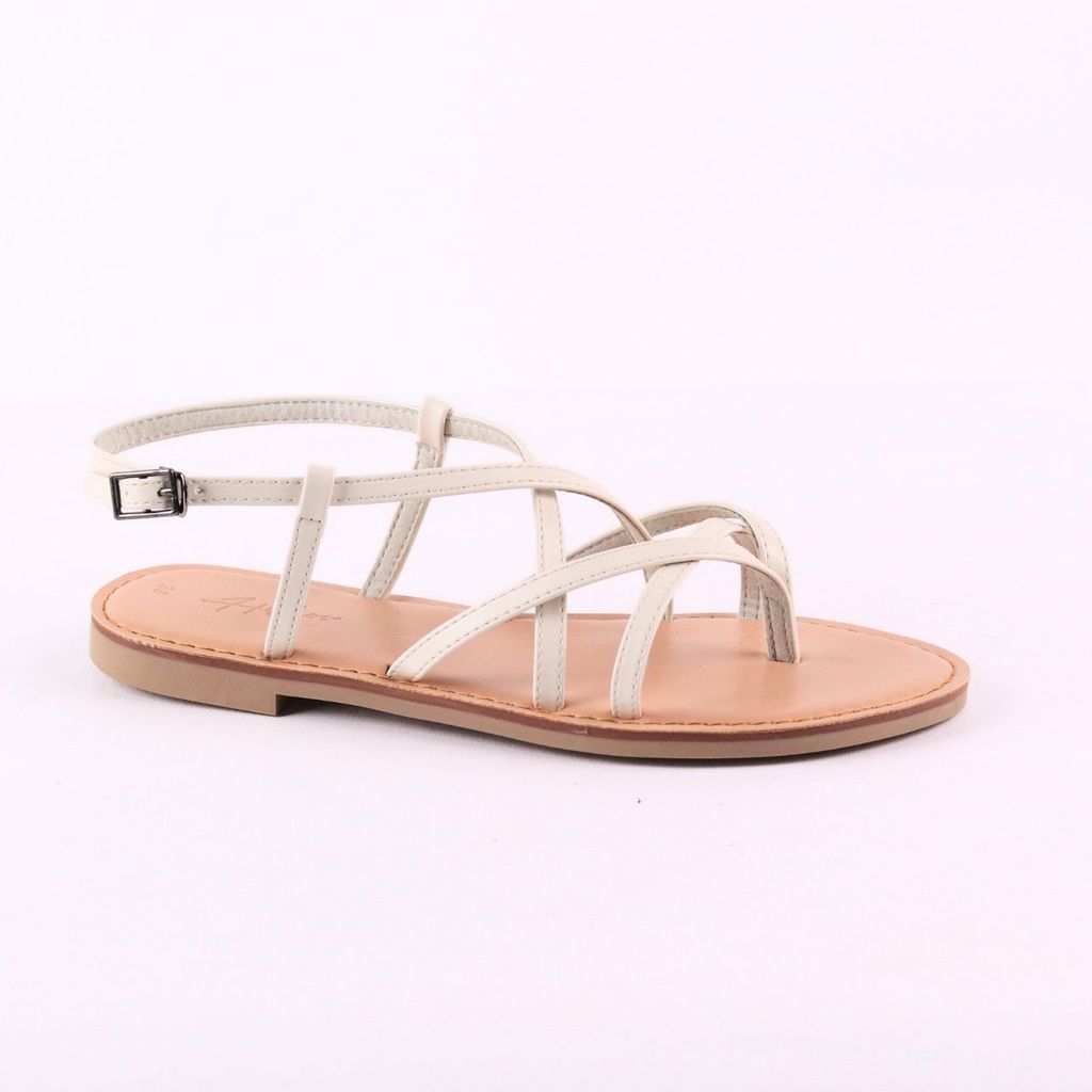 Giày Sandal Nữ Quai hậu Xỏ Ngón Dây Mảnh Hishoo S022
