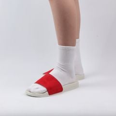 Dép quai ngang Cam da cừu HISHOO U111