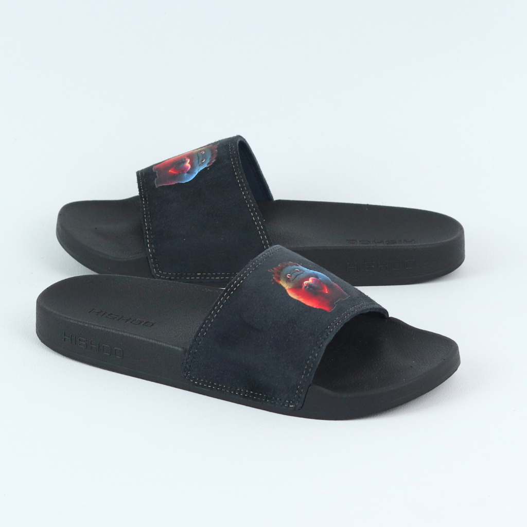 Dép quai ngang da bò Cục Đất Yêu Cậu HISHOO U113