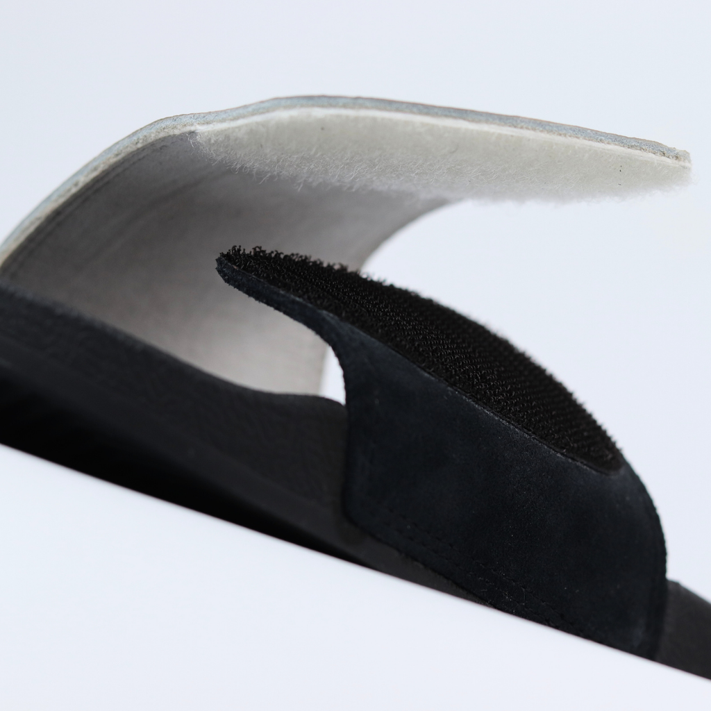 Dép quai ngang da bò Xé dán HISHOO U115