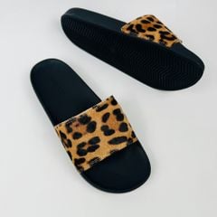 Dép quai ngang da bò Beo Cowhide HISHOO U555