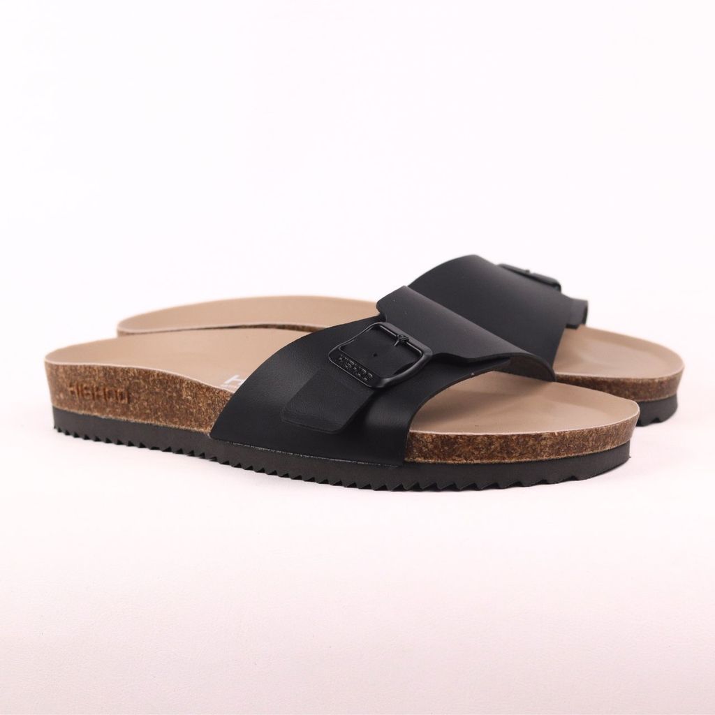 Dép đế trấu birken bé trai bé gái 1 khoá premium HISHOO B113